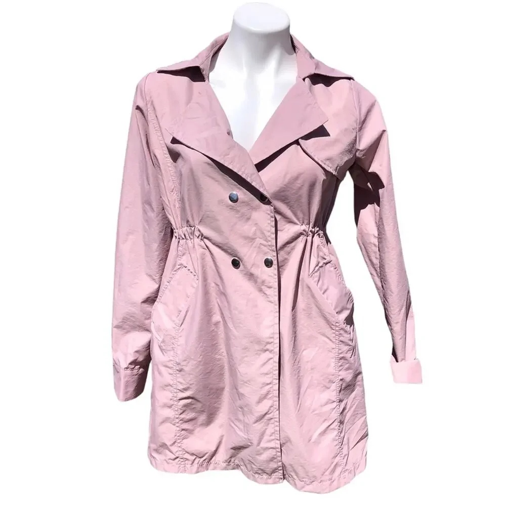 Y&P dusty pink lightweight jacket pockets medium NEW - Picture 1 of 10